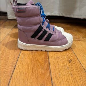 Adidas Kids Purple Winter Boots